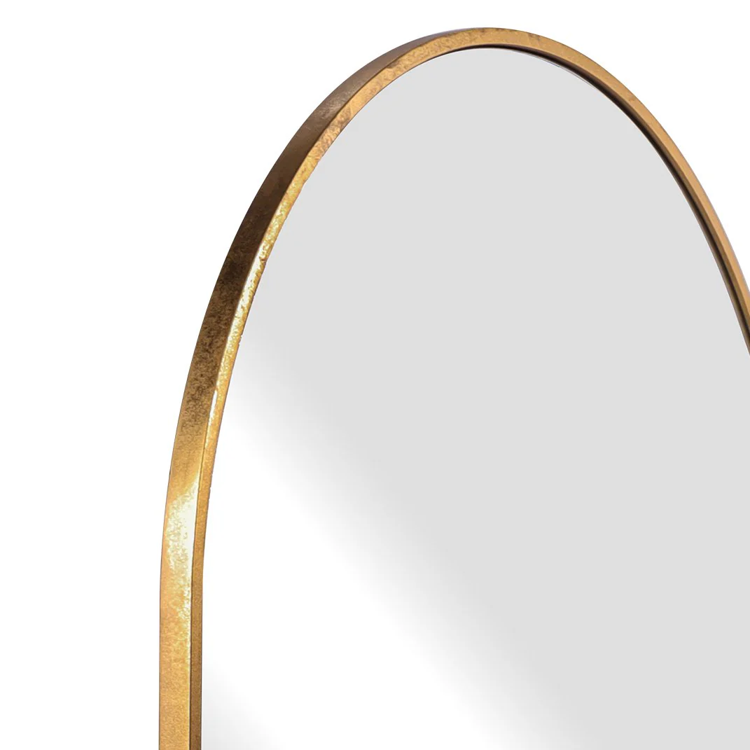 Archibald Floor Mirror - Gold Leaf - Image 3