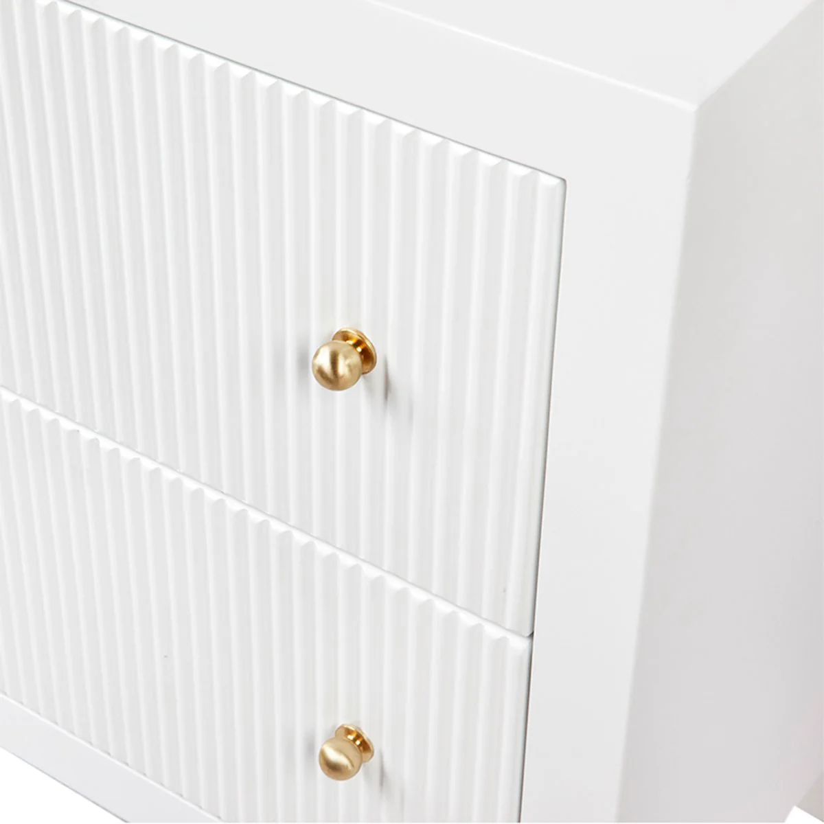 Ariana Bedside Table - Large White - Image 7