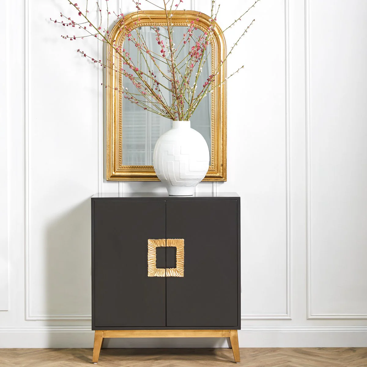 Clementine Wall Mirror - Gold Leaf - Image 2