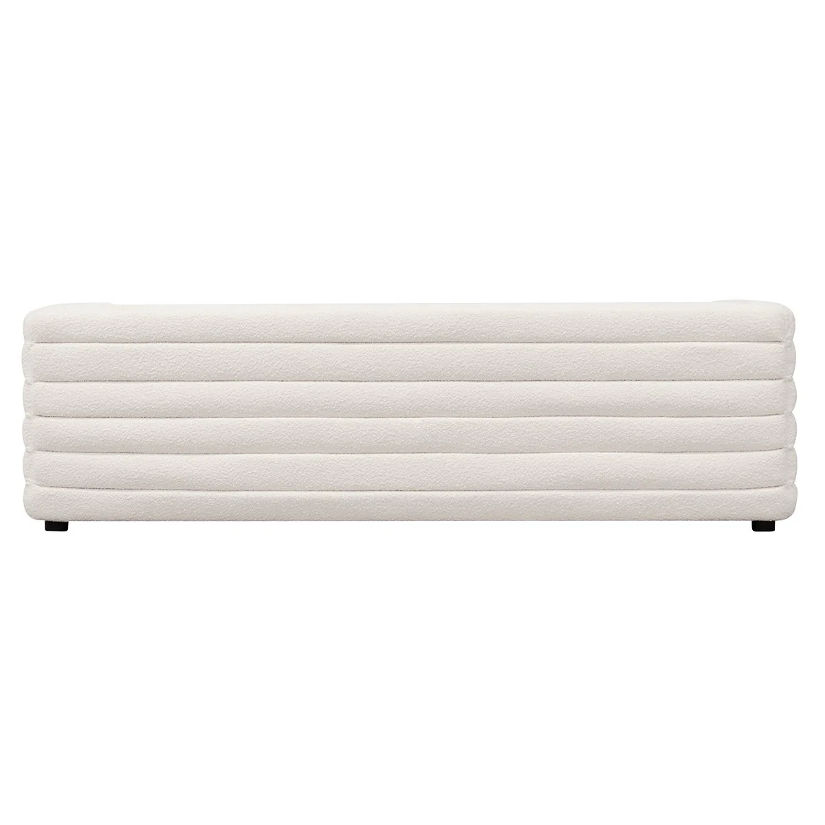 Colorado 3 Seater Sofa - White Boucle - Image 7