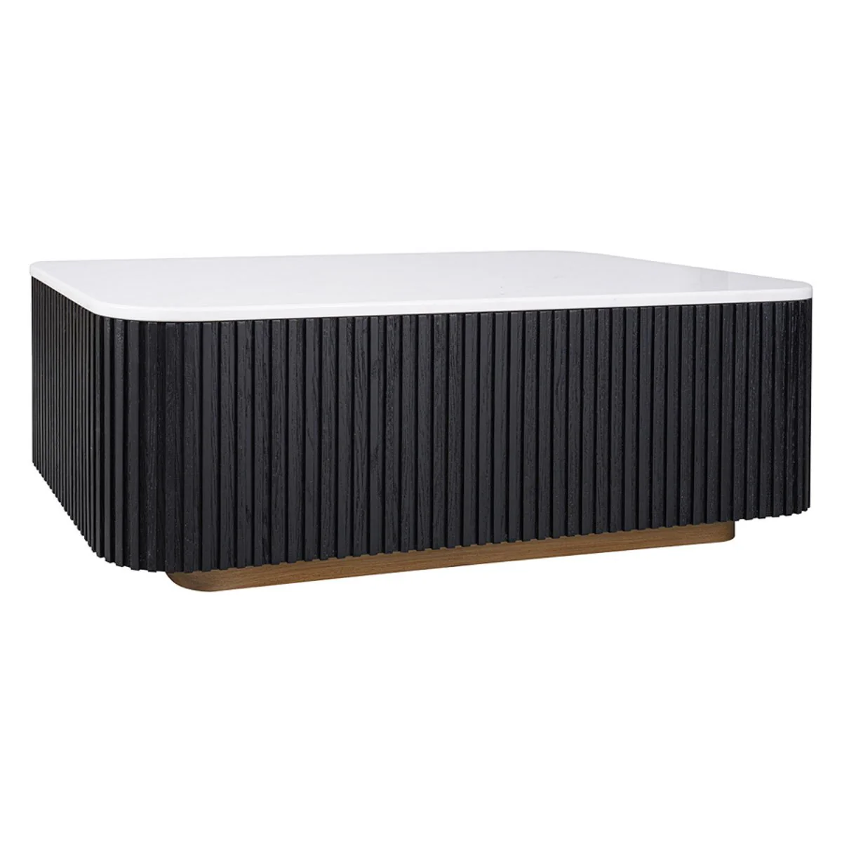 Mason Rectangle Coffee Table - Black - Image 6